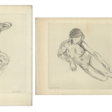 Bundle- 2 Assorted Henri Matisse Nude Studies Lithographs