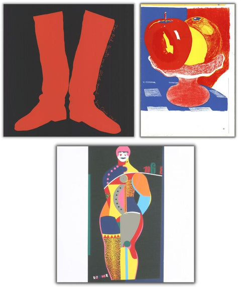 Bundle- 3 Assorted Various Artists Pop Art Authentic Serigraphs