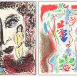 Bundle- 2 Assorted Chagall & Masson Stone Lithographs