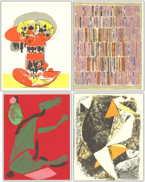 Bundle- 4 Assorted Maitres du XXe Siecle Lithographs