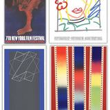 Bundle- 4 Assorted Various Artists New York Film Festival Posters