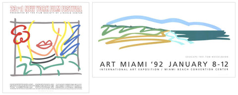 Bundle- 2 Assorted Tom Wesselmann Serigraphs