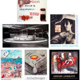 Bundle- 6 Assorted Various Artists Leo Castelli Exhibition Collector Posters