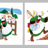 Bundle- 2 Assorted Joesph Pinchon Becassine Posters