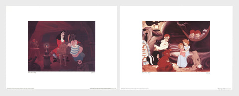 Bundle- 2 Assorted Walt Disney Set of Peter Pan stills Posters