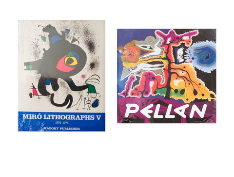 Bundle- 2 Assorted Miro and Pellan Books