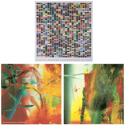 Bundle- 3 Assorted Gerhard Richter Oversized Posters