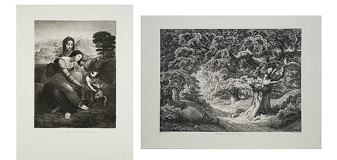 Bundle- 2 Assorted Renaissance Etchings
