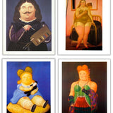 Bundle- 4 Assorted Fernando Botero Assorted Posters