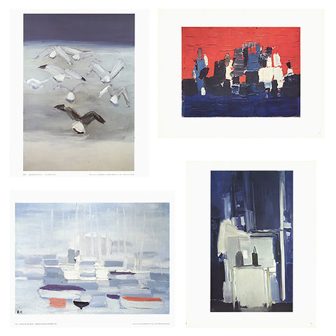 Bundle- 4 Assorted Nicolas De Stael Posters