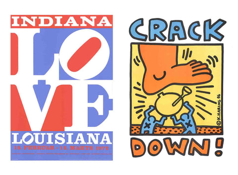 Bundle- 2 Assorted Keith Haring Posters