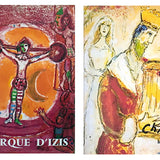 Bundle- 2 Assorted Marc Chagall complete with lithographs Books