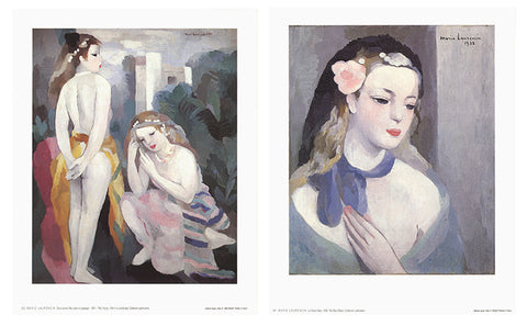 Bundle- 2 Assorted Marie Laurencin Posters