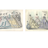Bundle- 2 Assorted Desmorests Mirror of Fashions Lithographs