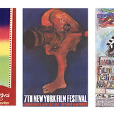 Bundle- 3 Assorted Various Artists Film Festival Authentic Posters