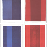 Bundle- 4 Assorted Barnett Newman Rare Posters