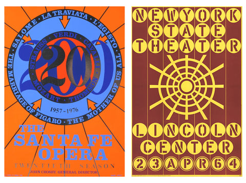 Bundle- 2 Assorted Robert Indiana Original Serigraphs