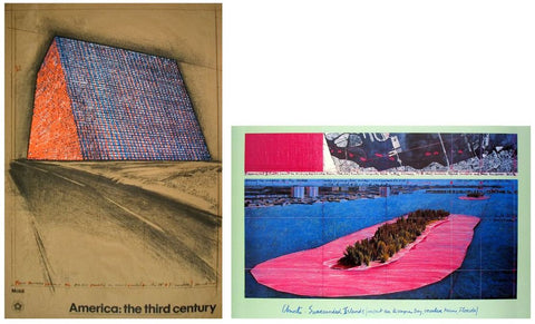 Bundle- 2 Assorted Javacheff Christo RARE Posters