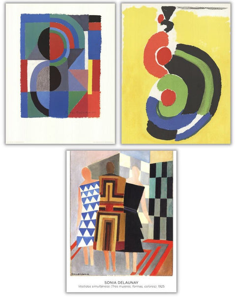 Bundle- 2 Assorted Sonia Delaunay Rare Posters