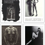 Bundle- 4 Assorted Various Artists Nudes B&W Posters