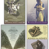Bundle- 4 Assorted Scott McKowen Theater Posters