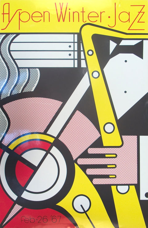 ROY LICHTENSTEIN Aspen Jazz, 1967
