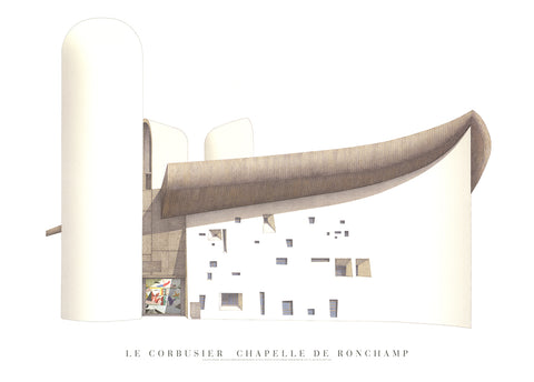 LE CORBUSIER Chapelle de Ronchamp, 2009