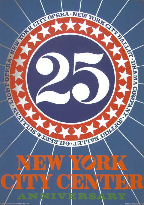 ROBERT INDIANA New York City Center, 1968