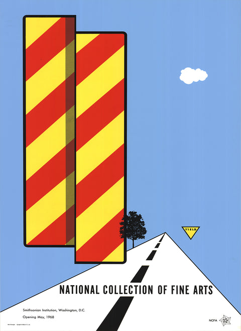 ALLAN D'ARCANGELO Yield, 1968