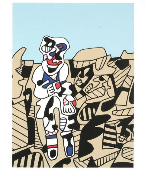 JEAN DUBUFFET Inspection of the Territory, 1974