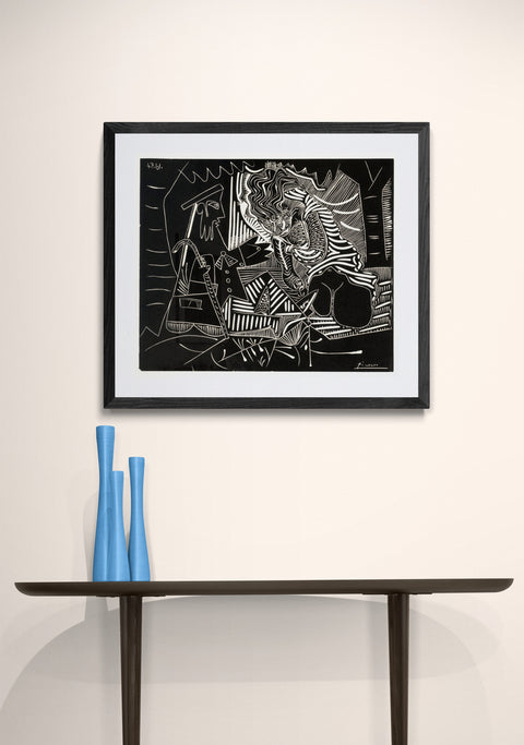 PABLO PICASSO Luncheon on the Grass (white), 1972