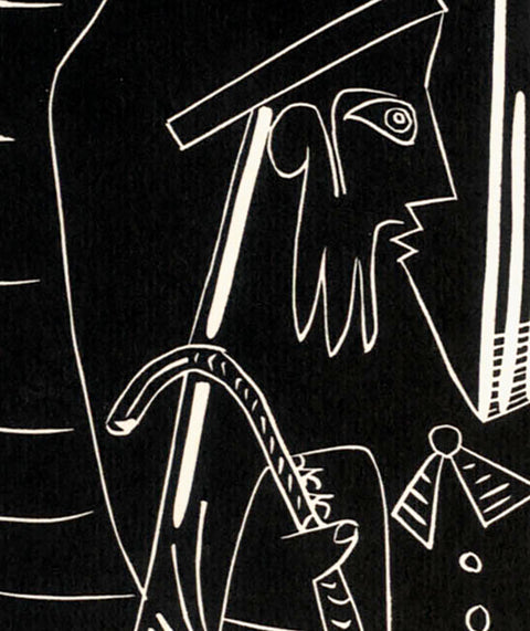 PABLO PICASSO Luncheon on the Grass (white), 1972