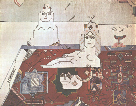 SAUL STEINBERG Persian Rug (no text), 1977