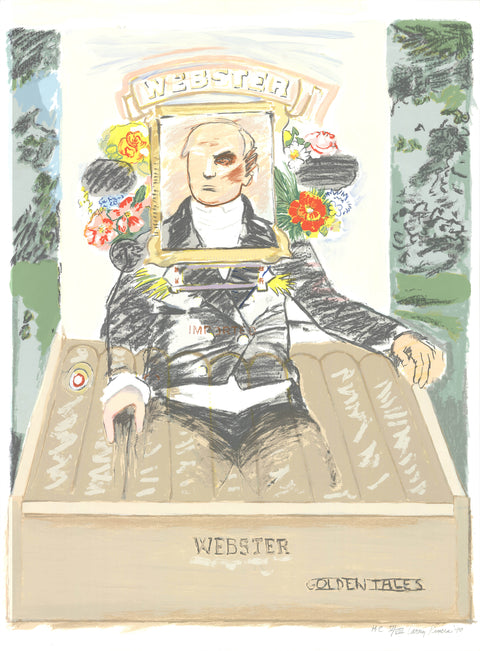 LARRY RIVERS Golden Tales, 1990 - Signed