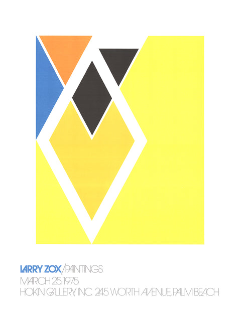 LARRY ZOX Palm Beach, 1975