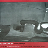 SYD SOLOMON Hokin Gallery, 1972