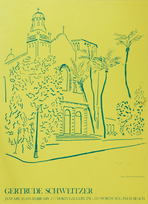 GERTRUDE SCHWEITZER St Edward's Catholic Church, Palm Beach, FL, 1971