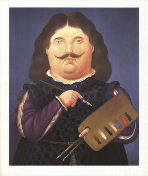 FERNANDO BOTERO Portrait of Velazquez, 1999
