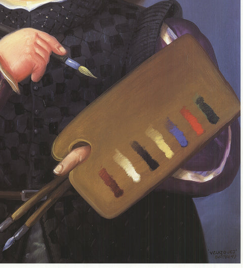 FERNANDO BOTERO Portrait of Velazquez, 1999