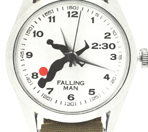 ERNEST TROVA Falling Man Watch, 1985