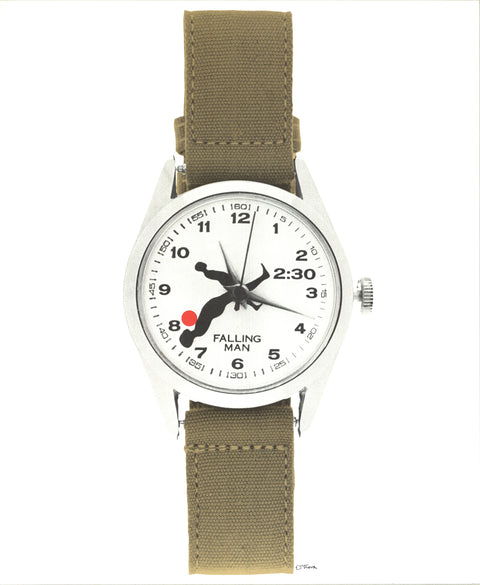 ERNEST TROVA Falling Man Watch, 1985