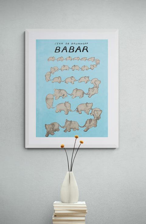 JEAN DE BRUNHOFF Babar The Blue Carousel, 2017