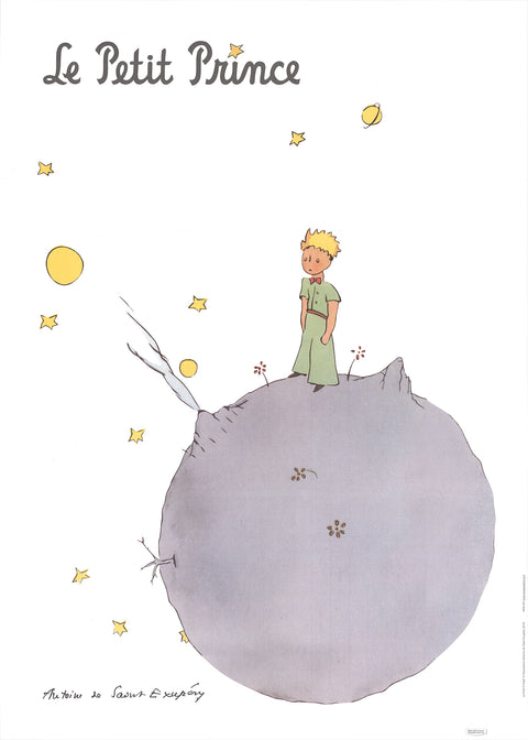 ANTOINE DE SAINT EXUPERY The Little Prince and his Asteroid, 2015