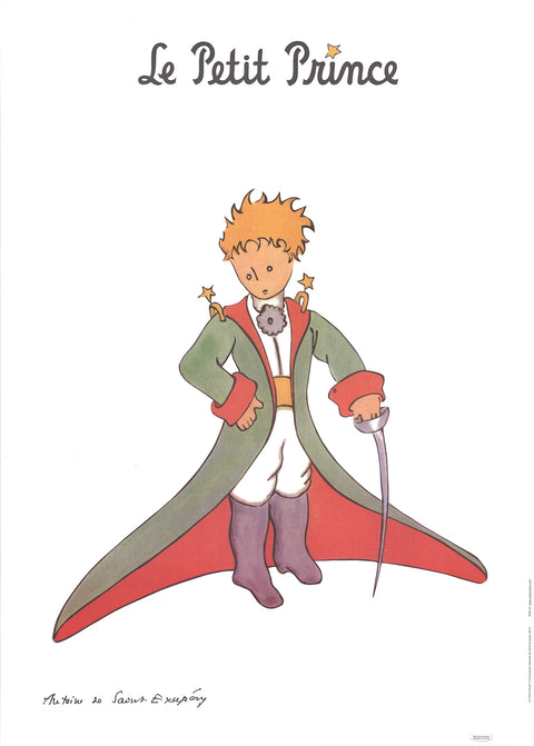 ANTOINE DE SAINT EXUPERY The Little Prince and Red Cape, 2015