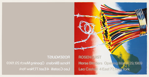 JAMES ROSENQUIST Horse Blinders, 1969