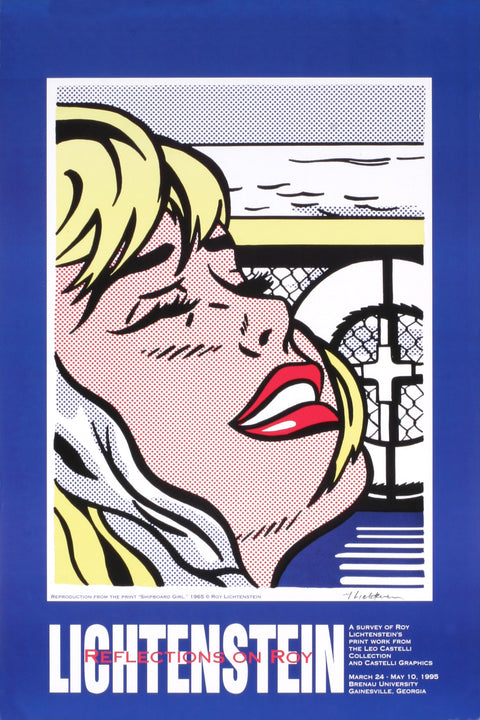 ROY LICHTENSTEIN Shipboard Girl, 1995
