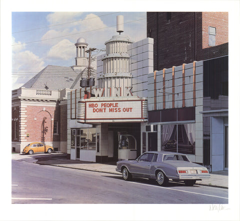 DAVIS CONE The Wink Theater/Playhouse, 1975 - Signed