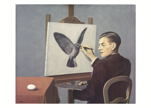 RENE MAGRITTE La Clairvoyance, 2005