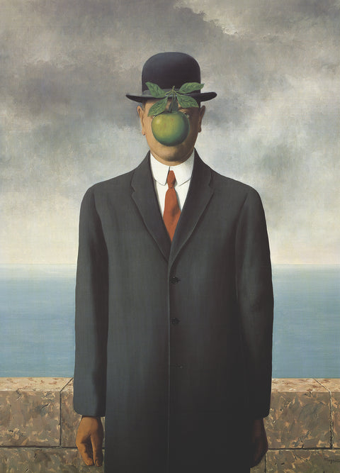 RENE MAGRITTE Son of Man (No border), 2014