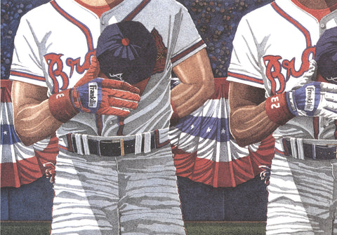 DWIGHT BAIRD Home Of The Brave, 1994 - Signed